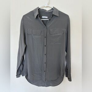 Equipment 100% silk blouse XS